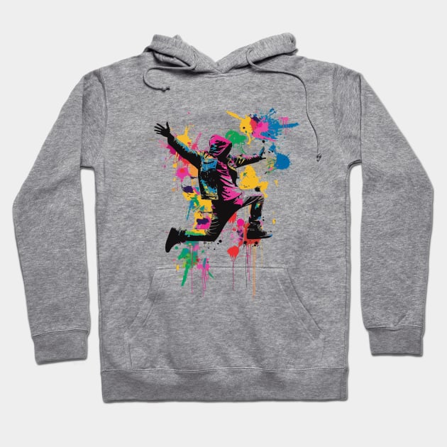 street art colorful graffiti Hoodie by byBenci